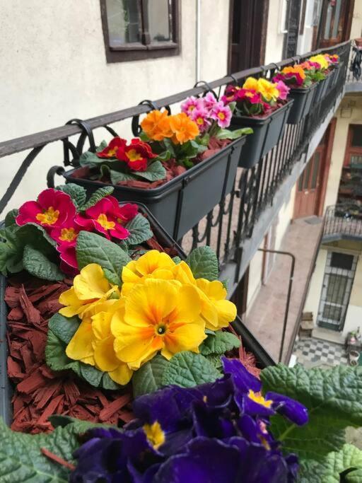 Perfect Location,Newly Decorated Modern, Large Place 60 M2, Really Quiet So You Can Have A Good Night Sleep, Ac, Netflix, Smart Tv, High-Speed Internet, World Famous New York Cafe Only 10 Minutes Walk Budapest Luaran gambar